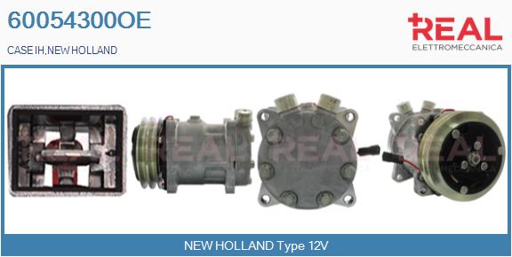 Compressor, air conditioning (60054300OE)