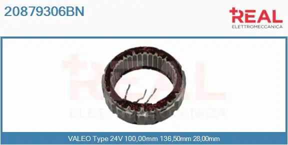 Stator, alternator (20879306BN)