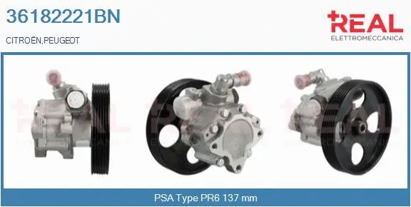 Hydraulic Pump, steering (36182221BN)