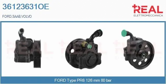Hydraulic Pump, steering (36123631OE)