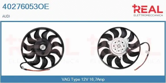 Fan, engine cooling (40276053OE)