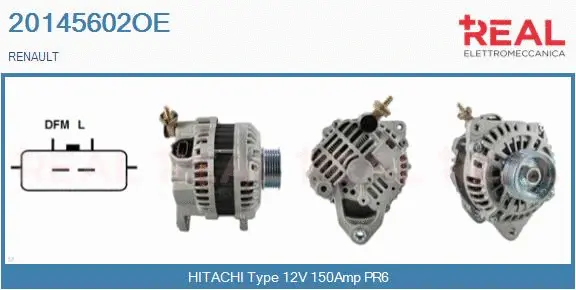 Alternator (20145602OE)