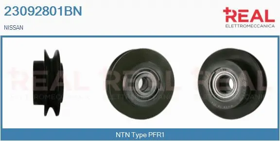 Belt Pulley, alternator (23092801BN)