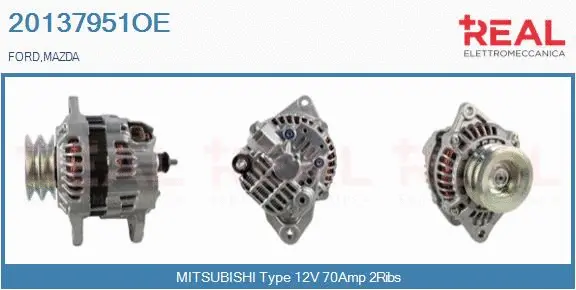Alternator (20137951OE)