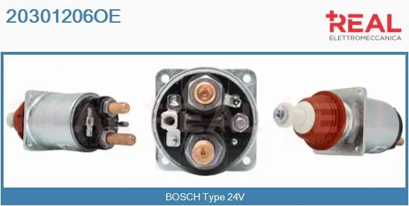 Solenoid Switch, starter (20301206OE)