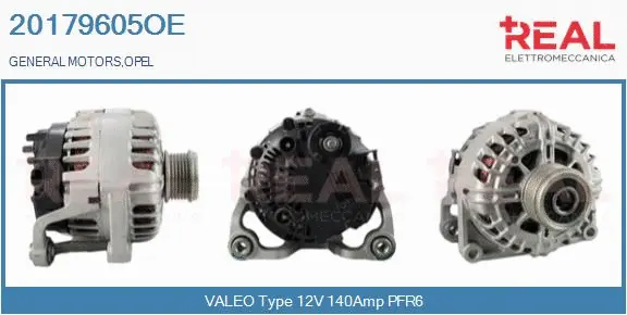 Alternator (20179605OE)
