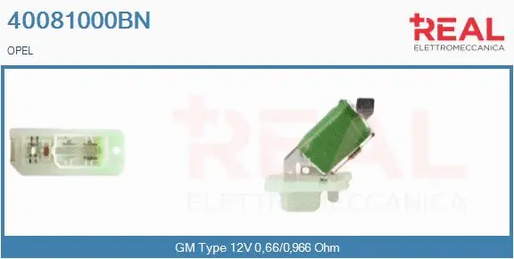 Resistor, interior blower (40081000BN)