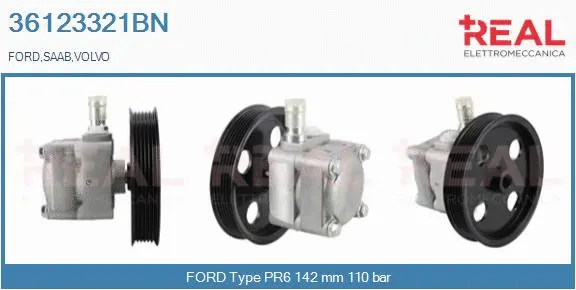Hydraulic Pump, steering (36123321BN)