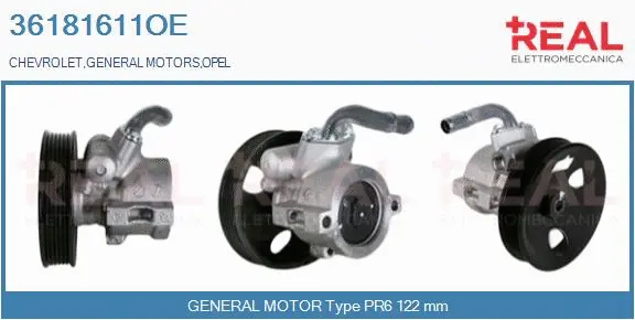 Hydraulic Pump, steering (36181611OE)