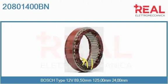 Stator, alternator (20801400BN)