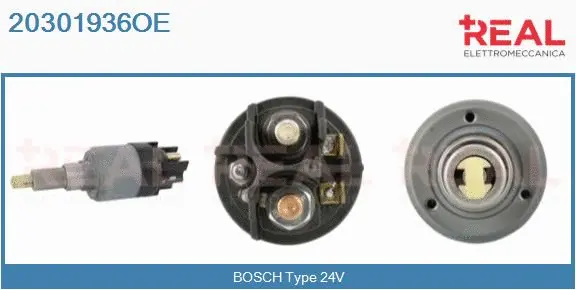 Solenoid Switch, starter (20301936OE)
