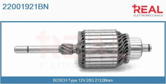 Armature, starter (22001921BN)