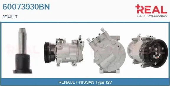 Compressor, air conditioning (60073930BN)