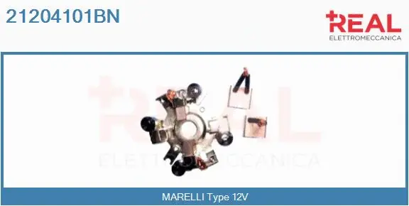 Holder, carbon brushes (21204101BN)