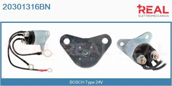 Solenoid Switch, starter (20301316BN)