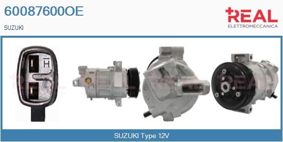 Compressor, air conditioning (60087600OE)