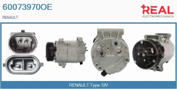 Compressor, air conditioning (60073970OE)