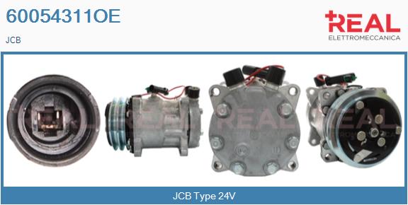 Compressor, air conditioning (60054311OE)