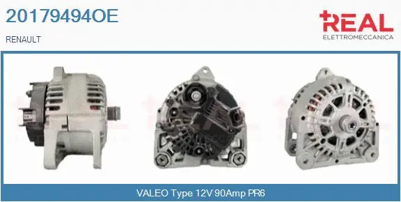 Alternator (20179494OE)