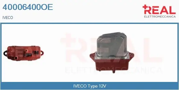 Resistor, interior blower (40006400OE)