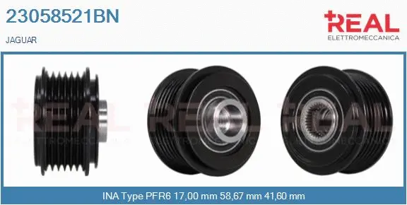 Belt Pulley, alternator (23058521BN)