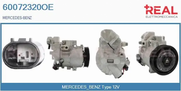 Compressor, air conditioning (60072320OE)