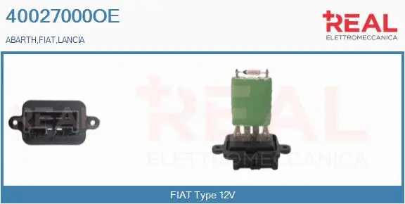 Resistor, interior blower (40027000OE)