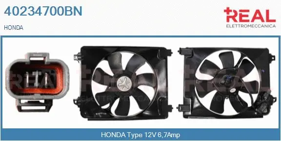 Electric Motor, radiator fan (40234700BN)