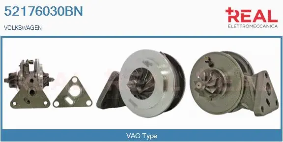 Core assembly, turbocharger (52176030BN)