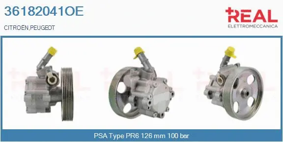 Hydraulic Pump, steering (36182041OE)