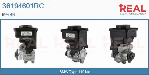 Hydraulic Pump, steering (36194601RC)