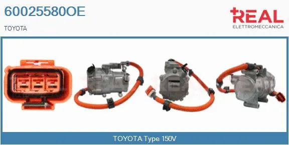 Compressor, air conditioning (60025580OE)
