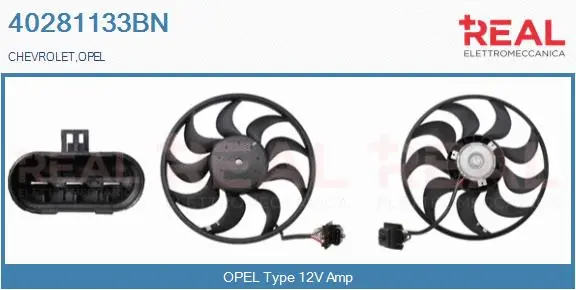 Fan, engine cooling (40281133BN)