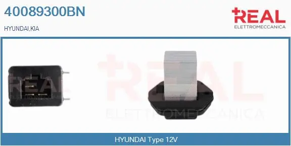 Resistor, interior blower (40089300BN)