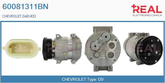 Compressor, air conditioning (60081311BN)