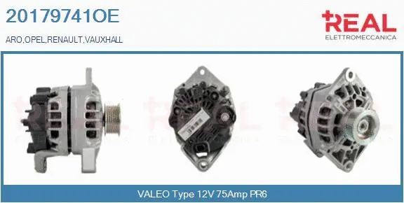 Alternator (20179741OE)