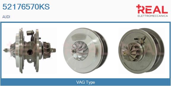 Core assembly, turbocharger (52176570KS)