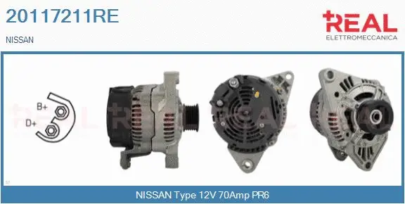 Alternator (20117211RE)