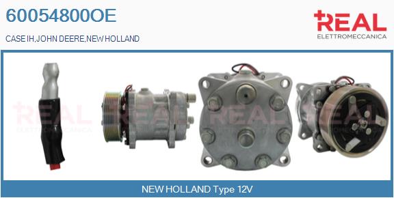 Compressor, air conditioning (60054800OE)