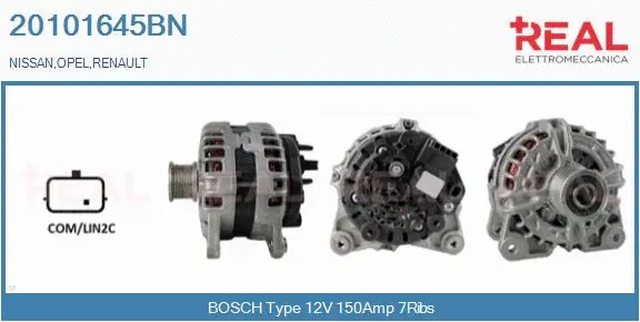 Alternator (20101645BN)