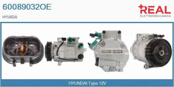 Compressor, air conditioning (60089032OE)