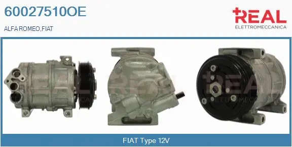 Compressor, air conditioning (60027510OE)