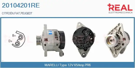 Alternator (20104201RE)