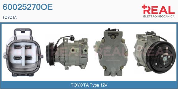 Compressor, air conditioning (60025270OE)