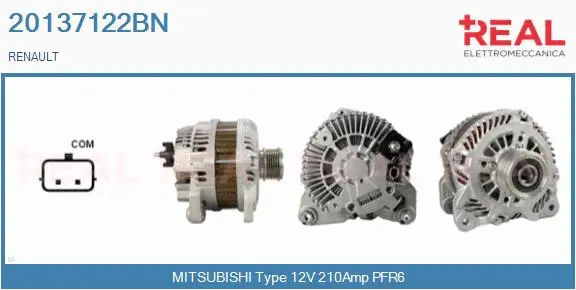 Alternator (20137122BN)