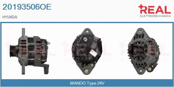 Alternator (20193506OE)