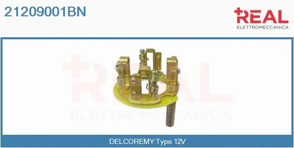 Holder, carbon brushes (21209001BN)