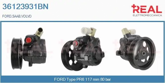Hydraulic Pump, steering (36123931BN)