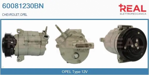 Compressor, air conditioning (60081230BN)