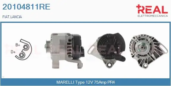 Alternator (20104811RE)